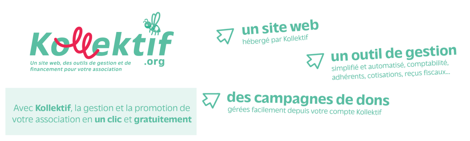 Kollektif.org application gratuite pour la gestion, la communication et la collecte de fonds